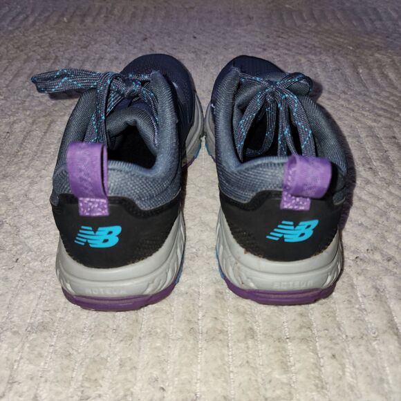 New Balance 510v5 Women’s Trail Running Shoes Charcoal Purple Size 7 - Picture 5 of 14